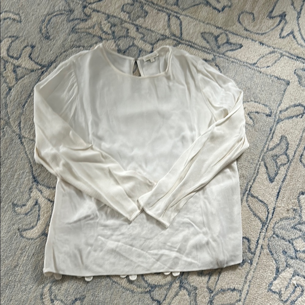 Elegant White Women's Top